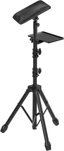 Podłokietnik ze skóry + tacka stolik do tatuażu salonu kosmetycznego SPA