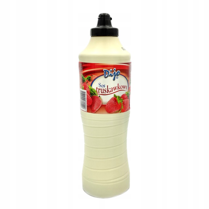 SOS deserowy Topping Dijo TRUSKAWKOWY 1kg polewa do lodów gofrów