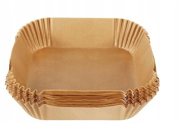 300x PAPIER DO PIECZNENIA WKŁADY AIRFRYER DO FRYTKOWNICY POWIETRZ 20x20 cm