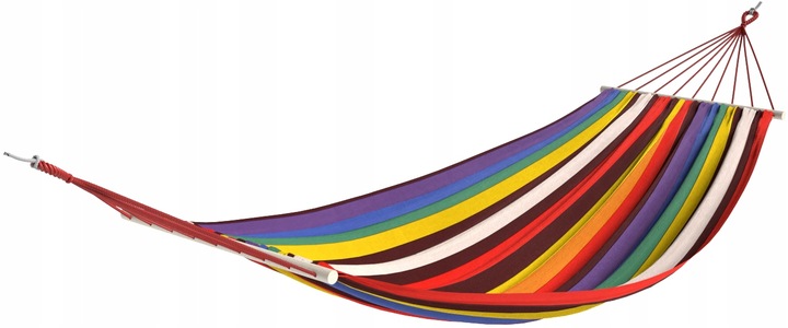 HAMAK OGRODOWY XXXL 290x160CM Z DRĄŻKIEM + TORBA