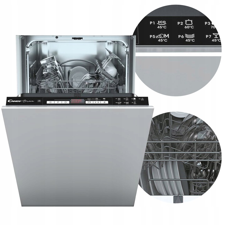 Zmywarka Candy CDIH2D949 45cm 9kpl 7programów AquaStop