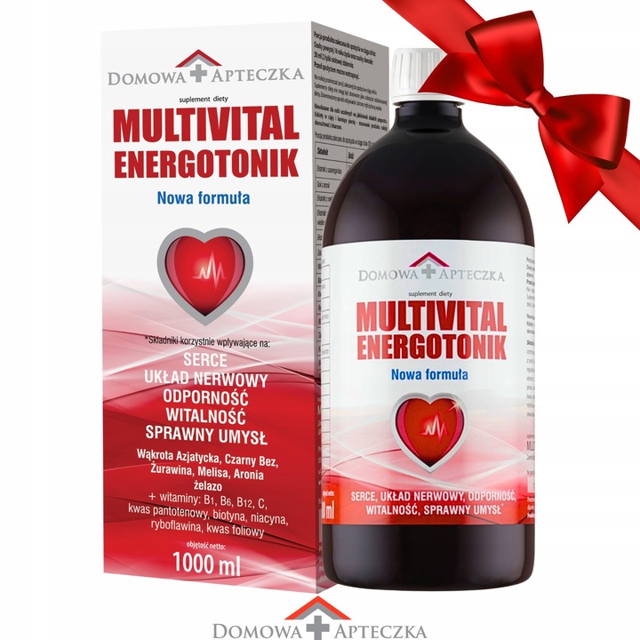 Multivital Energotonik płyn 1 litr