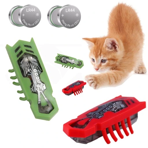 2x Karaluch robak insekt jak hexbug La Cucaracha Zabawka dla kota 4xBateria