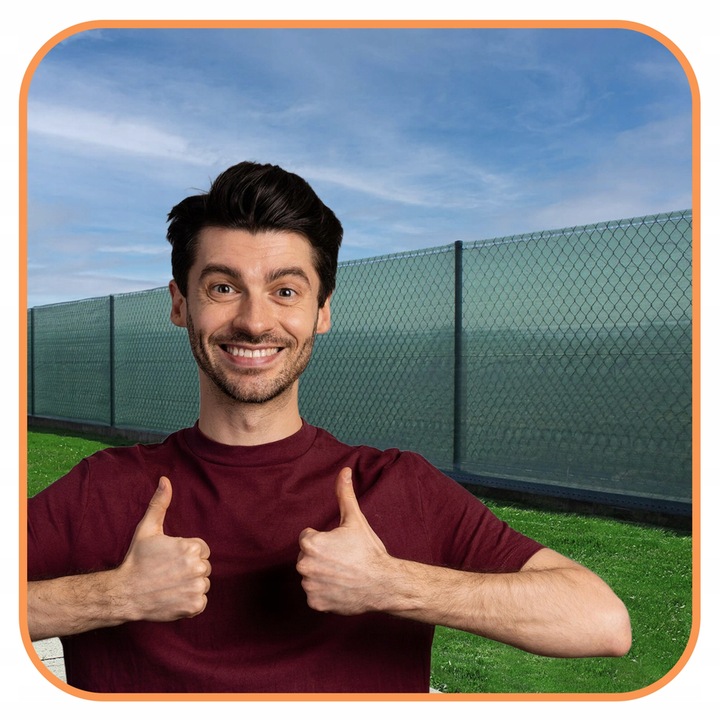 SIATKA CIENIUJĄCA MASKUJĄCA 90% NA PŁOT OGRODZENIE OSŁONOWA 1,5x50m +