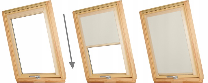 ROLETA DACHOWA TERMO do okien FAKRO VELUX OPTILIGHT 78x140 Termiczna