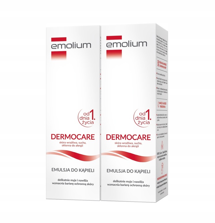 EMOLIUM DERMOCARE 400 ml emulsja do kąpieli