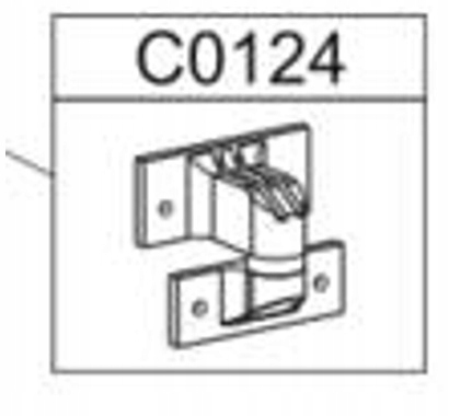 Zawias kompletny Sanplast CLASSIC 660-C0124