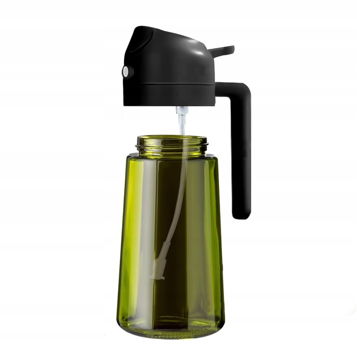 DOZOWNIK DO OLIWY OCTU OLEJU SPRYSKIWACZ NALEWAK TEKAN 470ML SZKLANY