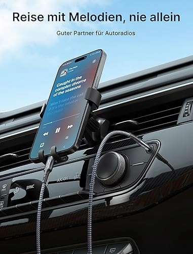 JSAUX Kabel USB C na AUX 1m , Typ C do Jack 3,5 mm