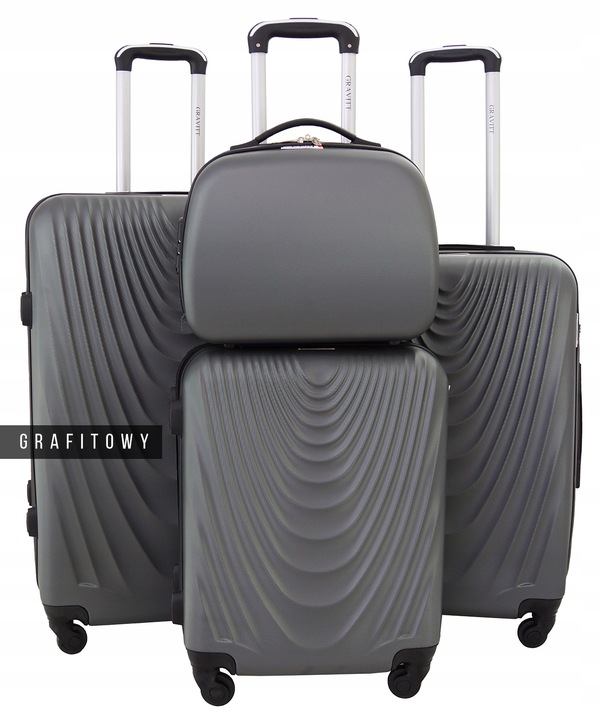 WALIZKA ZESTAW KOMPLET 4w1 MODEL 1051