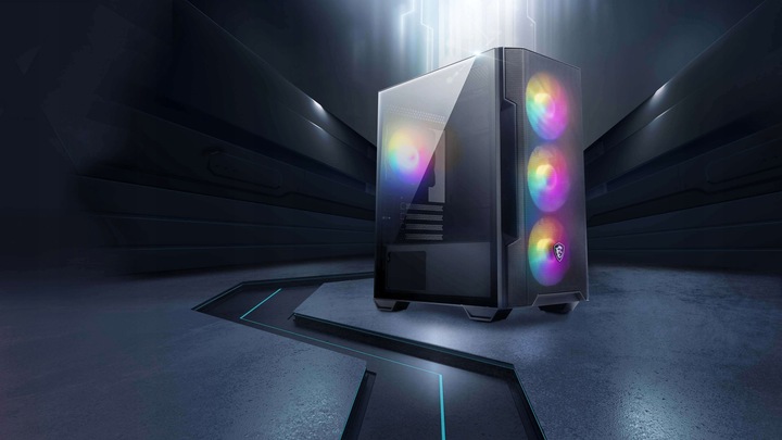 H.I.T FGAME_RYZEN 7 5800X _32GB_1TB SSD NVMe_MSI RTX 4060 + WIFI _MSI POWER