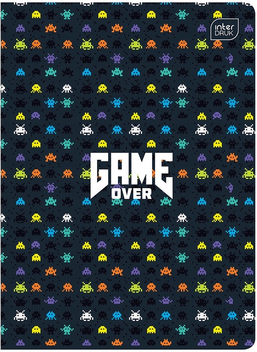 Zeszyt A5 16 Kartek Kratka Mix Wzorów Interdruk x30