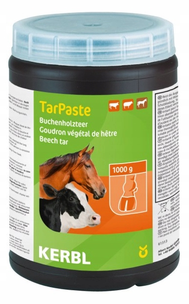 Dziegieć smoła bukowa do kopyt 1kg KERBL dla bydła