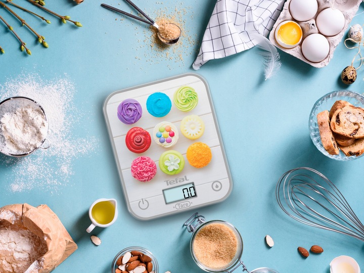 Waga kuchenna Tefal Optiss BC0D4 5kg precyzyjna do 1g baterie