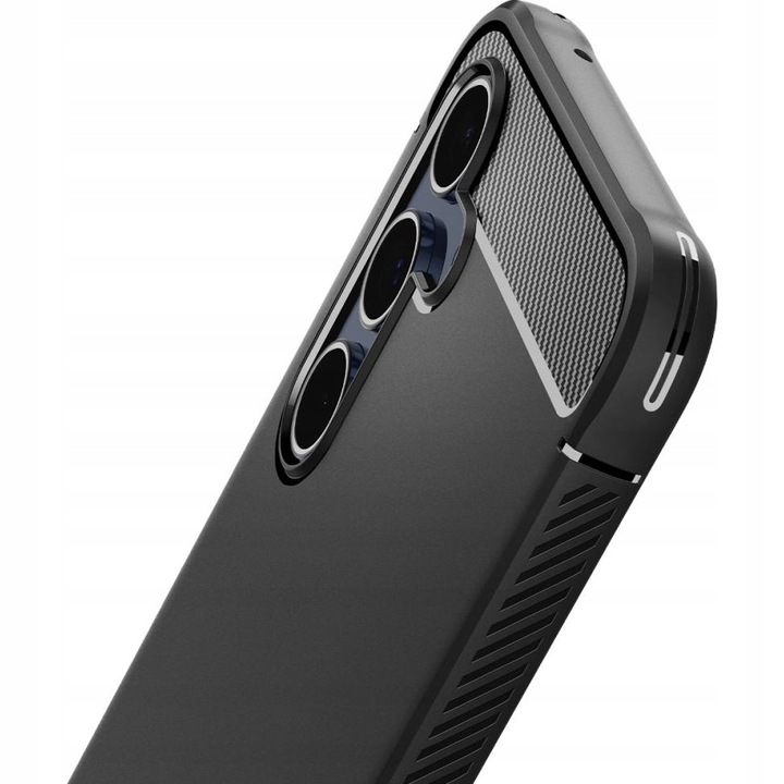 Etui do Galaxy A55 5G, Spigen Rugged Armor elastyczny smukły case cover TPU
