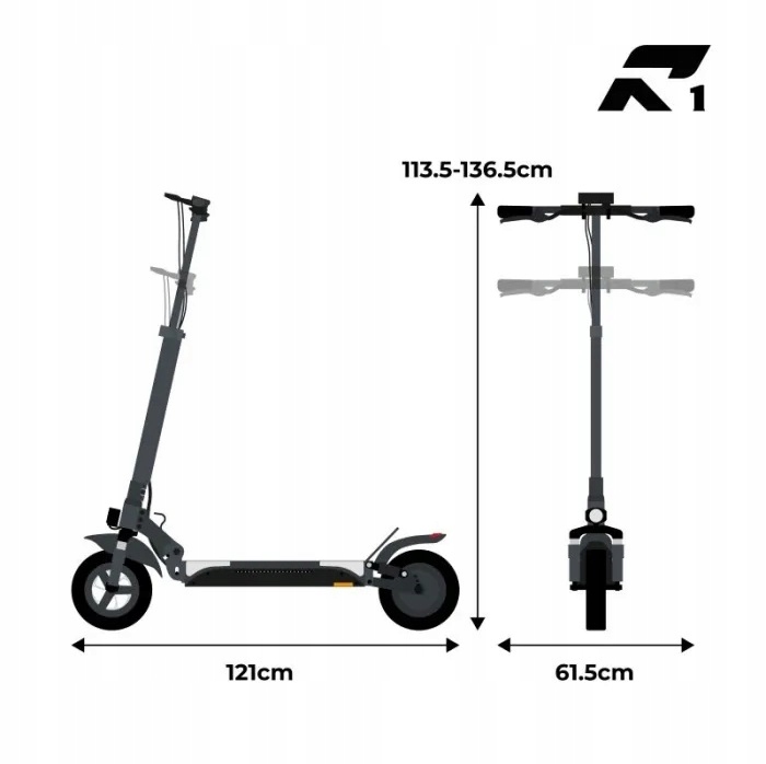 Hulajnoga elektryczna Ruptor R1 V2 Miedziany 48V20Ah z przeglądem zerowym