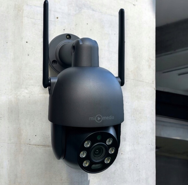 KAMERA OBROTOWA IP WiFi ZEWNĘTRZNA 8MPx ULTRA HD 6x ZOOM DETEKCJA 4K ICsee