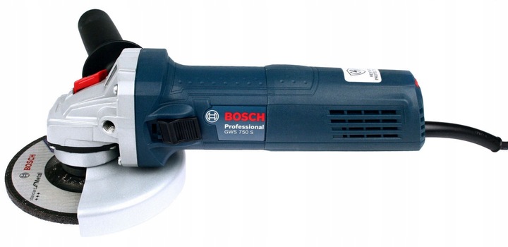 SZLIFIERKA KĄTOWA GWS 750S BOSCH regulacja obrotów