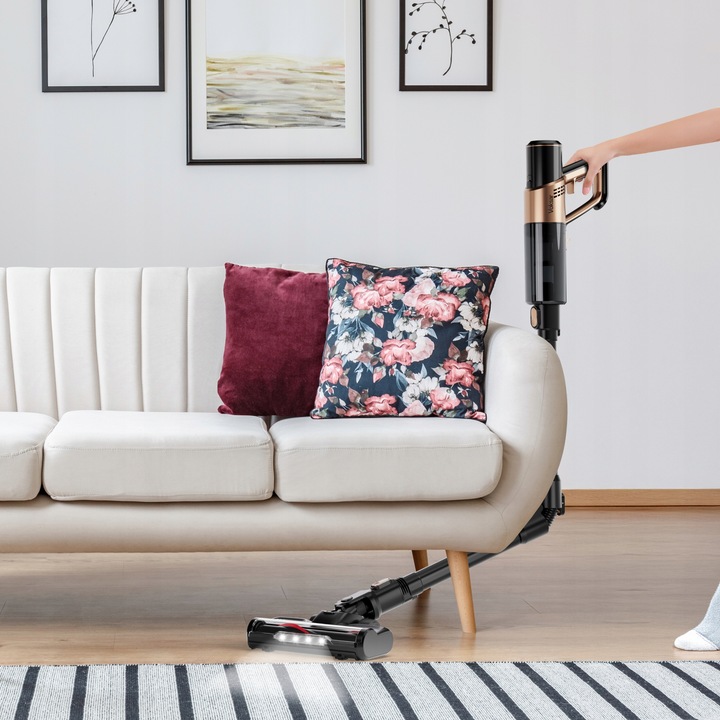 Odkurzacz Bezprzewodowy Pionowy Mopujący Myjący VOKSAR S11 PRO 5w1 LED