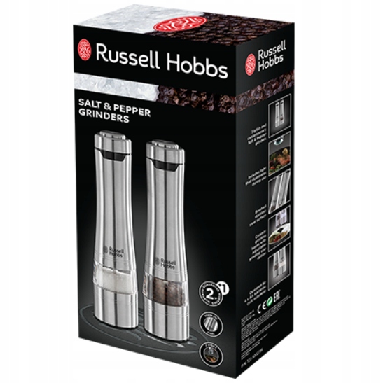 Młynek elektryczny Russell Hobbs 23460-56, stal nierdzewna, regulacja