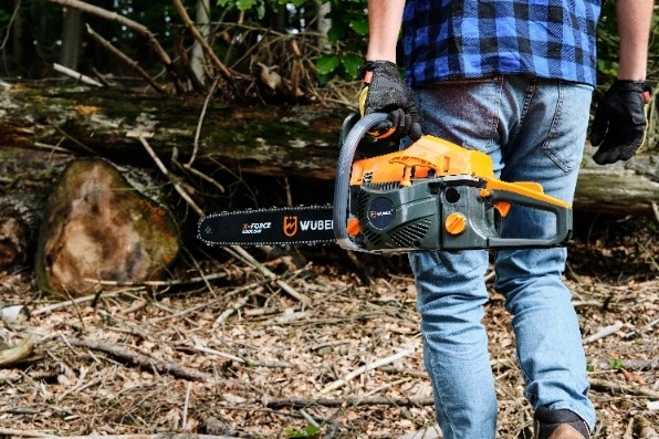 PIŁA SPALINOWA PILARKA DO DREWNA ŁAŃCUCHOWA 5,7KM +2 PROWAD +OLEJ +2x