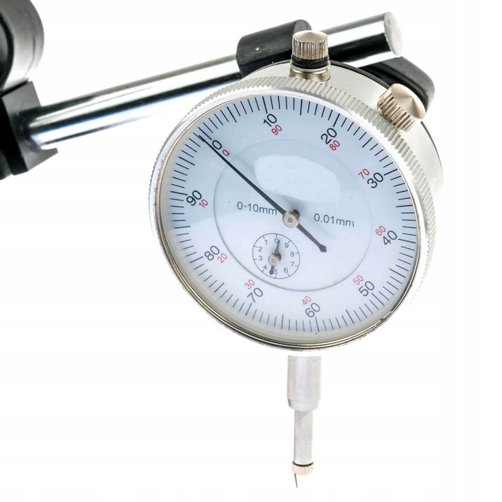 CZUJNIK ZEGAROWY + STATYW MAGNETYCZNY DO MIERZENIA BICIA W WALIZCE