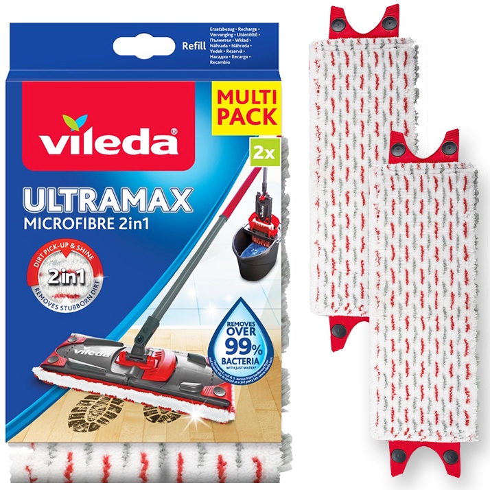 Wkład do mopa VILEDA Ultramax Ultramat TURBO 2 szt Oryginalne