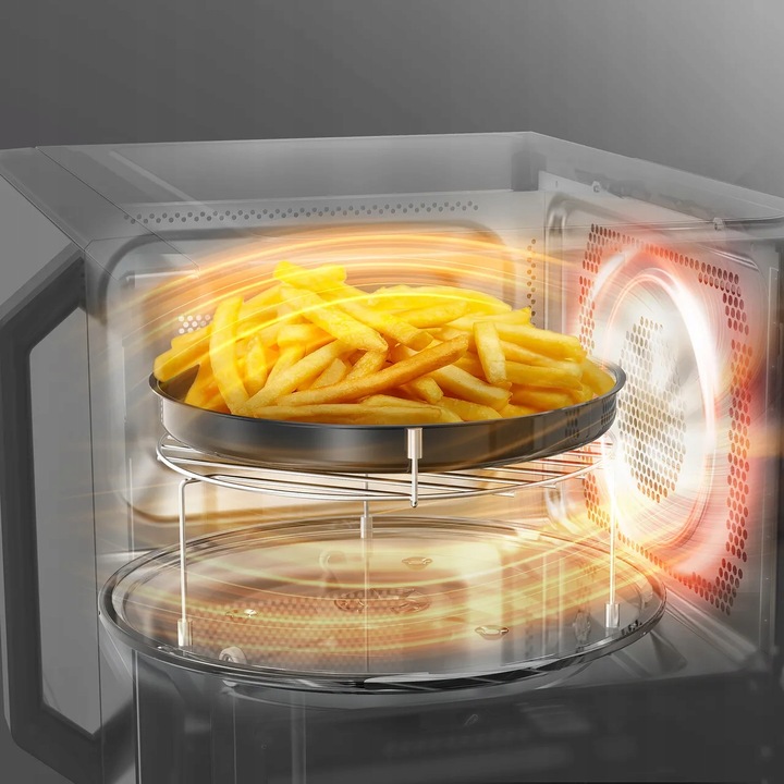 6w1 Toshiba kuchenka mikrofalowa z grillem 26l Konwekcja, Gorące