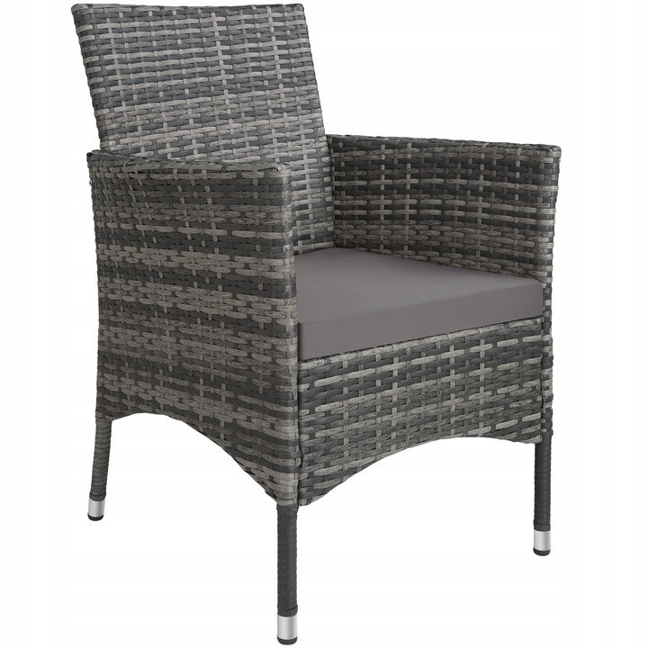 Meble ogrodowe technorattan 8+1+pokrowiec