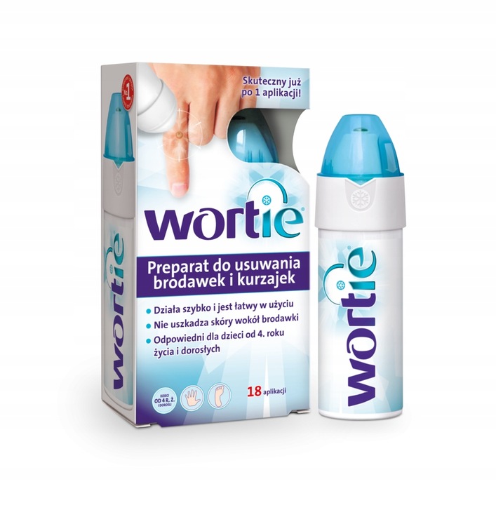 WORTIE PREPARAT DO USUWANIA KURZAJEK 50 ml DW 11.2025