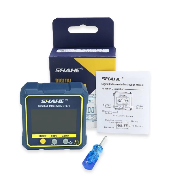 Kątomierz cyfrowy SHAHE poziomica elektroniczna