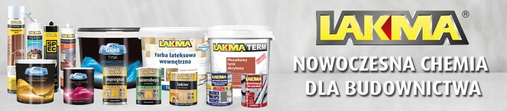 LAKMA FASMAL Farba Elewacyjna Fasadowa Akrylowo-Silikonowa Mocna Biała 10L