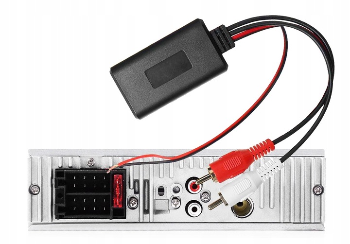 ADAPTER BLUETOOTH DO RADIA SAMOCHODOWEGO MODUŁ AUX RCA CINCH ANDROID