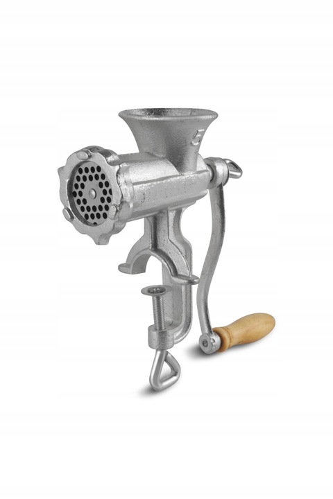 Maszynka ręczna DO mielenia mięsa żeliwna lejki sitka nadziewarka NR 8