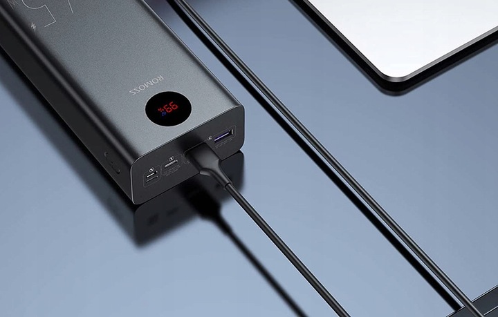 Romoss Powerbank PEA40 Pro 40000mAh 65W Wyświetlacz LED USB USB-C QC 4.0 PD