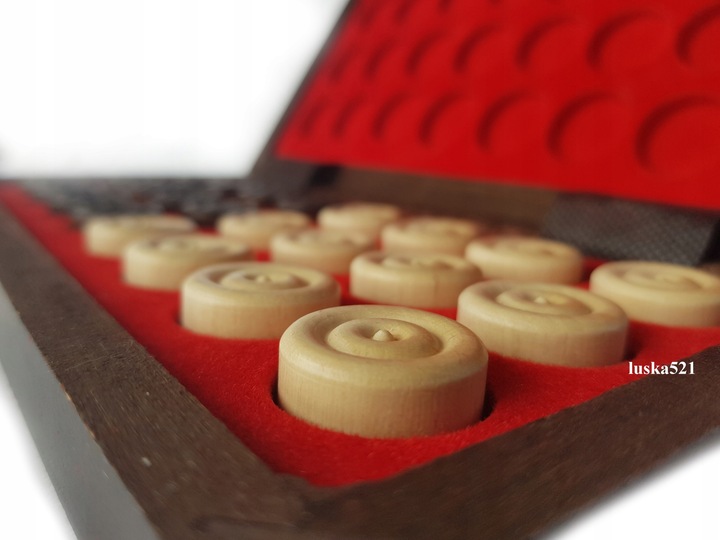 Warcaby 25x25 drewnine PRODUCENT