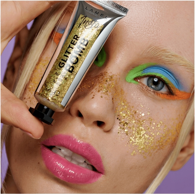 LAMEL BROKAT W ŻELU DO TWARZY I CIAŁA 402 FLICKER 20ml