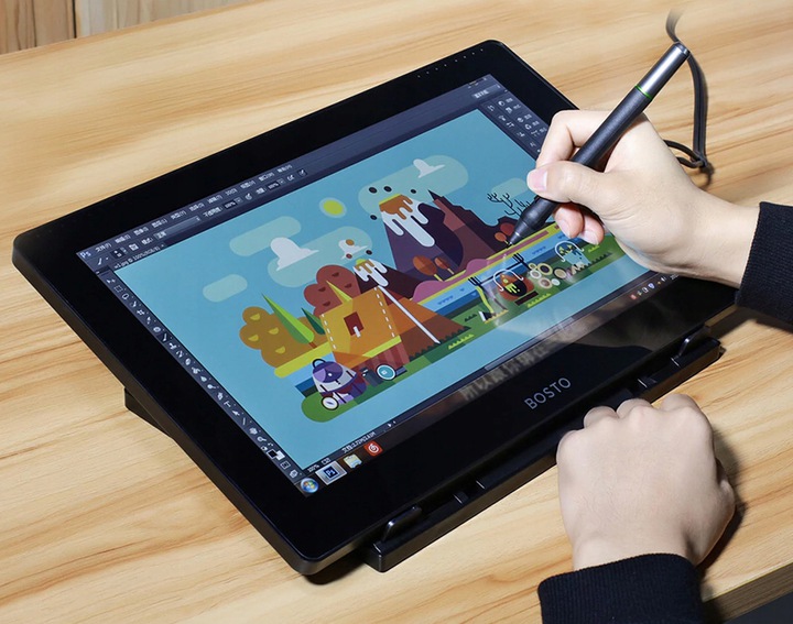 Tablet graficzny BOSTO 16HD 15.6'' LCD z piórem