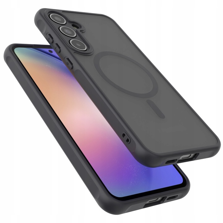 ETUI DO GALAXY A55 5G HYBRID MAG CASE MAGNETYCZNE MATOWE DO MAGSAFE