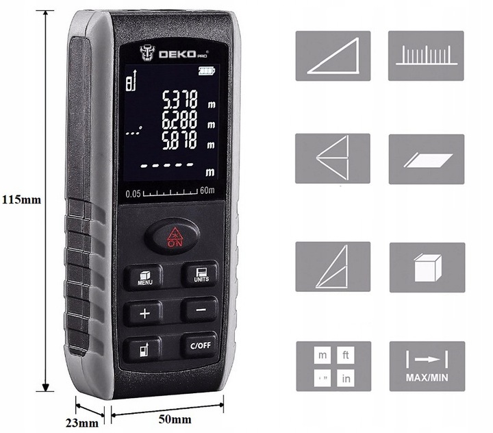 DALMIERZ LASEROWY >>50M