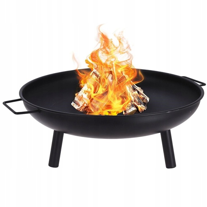 PALENISKO OGRODOWE 60CM STALOWE OGRODOWE DO OGNISKA GRILLA KOCIOŁKA