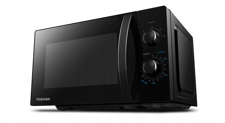 Mikrofalówka Kuchenka Mikrofalowa TOSHIBA Czarna proste sterowanie