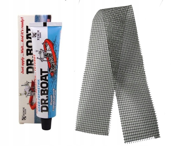 Klej do naprawy BASENU JACUZZII SUP 2w1 NA SUCHO NA MOKRO z lata i bez