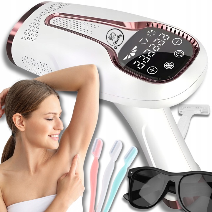 DEPILATOR IPL DO WŁOSÓW CIAŁA LASEROWY BIKINI NÓG DEPILACJA BEZBOLESNY