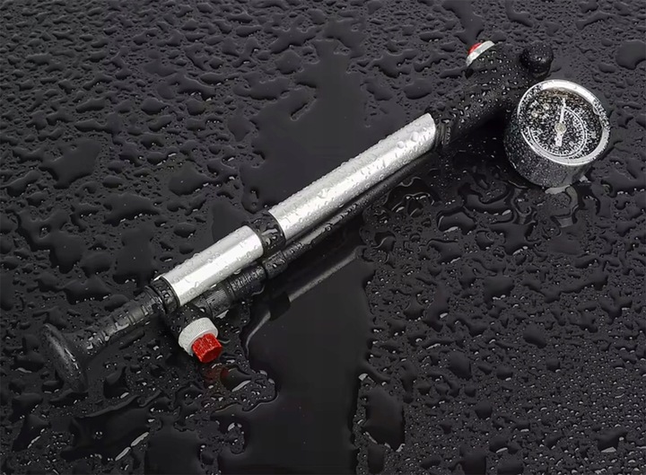 ROWEROWA POMPKA DO AMORTYZATOWRÓW DAMPERÓW ROWEROWYCH RĘCZNA 300 PSI 20 BAR