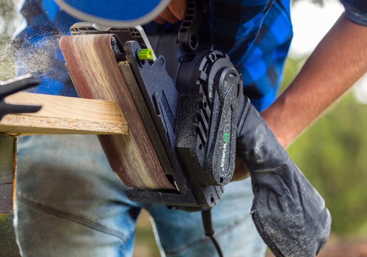 SZLIFIERKA TAŚMOWA CZYSZCZARKA DO DREWNA