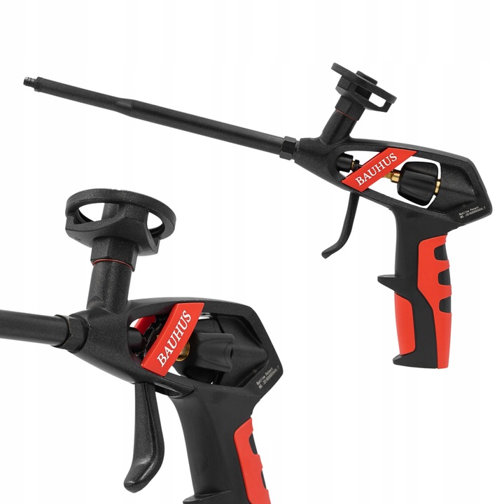 PISTOLET do piany montażowej kleju pianokleju metalowy TEFLONOWY