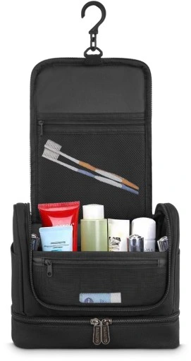 Kosmetyczka podróżna wisząca z haczykiem pojemna organizer kuferek ZAGATTO