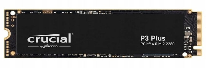 DYSK SSD CRUCIAL P3 PLUS M.2 2280 PCIe Gen4 NVMe 4TB CT4000P3PSSD8