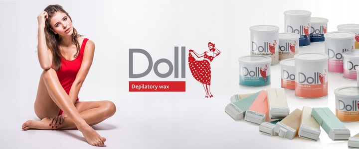DOLL Xanitalia Depilacja wosk do depilacji w rolce 5+1 MELISSA 100ml